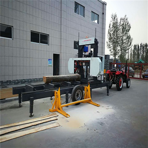 Scie à ruban industrielle horizontale MJH1300 haute productivité, entièrement automatique et hydraulique, pour le sciage de bois dur. - Product Image 2