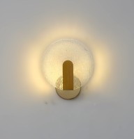 Applique murale moderne en acrylique LED 8W 4000K Ra80 avec interrupteur, durée de vie de 20 000 heures, pour salon