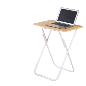 <span class=keywords><strong>Table</strong></span> d'ordinateur portable pliable en bois, <span class=keywords><strong>table</strong></span> de loisirs longue et <span class=keywords><strong>simple</strong></span> de style moderne avec chaises - Product Image 4