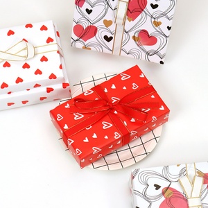 Valentine's Day Gift & Flower Wrapping <b>Paper</b> Love Print PVC Coated Box Packing <b>Paper</b> Packs Gravure <b>Printing</b> Compatible - Product Image 3