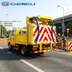 Atténuateur de chocs monté sur camion JMC 4T Double Rangée 5 places 80K TMA pour la sécurité des travaux routiers - Product Image 5