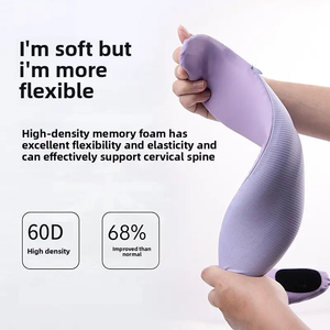 El Cuello pequeño de espuma viscoelástica alivia el dolor de cuello, almohada de soporte de cuello ajustable, soporte suave ajustable para cuello Cervical - Product Image 5
