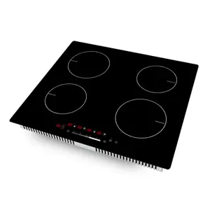 Smart controllo wi-fi Vitro ceramica 4 fuochi piano cottura a induzione - Product Image 1