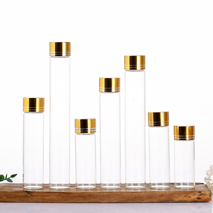 Tailles transparentes de la bouteille 5ml à 30ml de flacon de tube de verre avec le bouchon à vis pour l'emballage de cadeau de poudre - Product Image 1