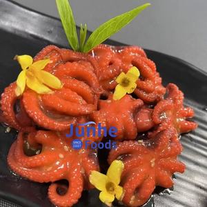 Pâte de Gochujang épicée coréenne, congelée IQF, pré-cuite et marinée, en morceaux de poulpe pour en-cas, prête à consommer - Product Image 3