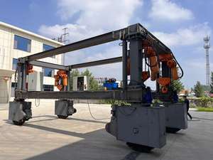 รถยกแบบเคลื่อนที่ขนาดเล็ก 30 35 40 45 60 80 ตัน แบบมีเสา ยางล้อ ระบบอัตโนมัติ สำหรับยกตู้คอนเทนเนอร์ รถยกแบบสปรินเตอร์ รถยกแบบเคลื่อนที่ รถยกแบบสตรัลด์แครี่เออร์ - Product Image 3