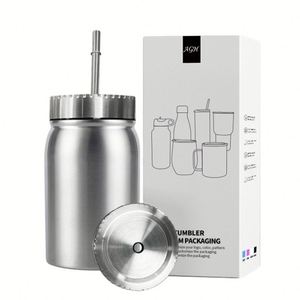 Gobelet isotherme personnalisé en acier inoxydable à double paroi de 500 ml avec affichage LED de la température, anti-fuite, idéal pour les fêtes - Product Image 1