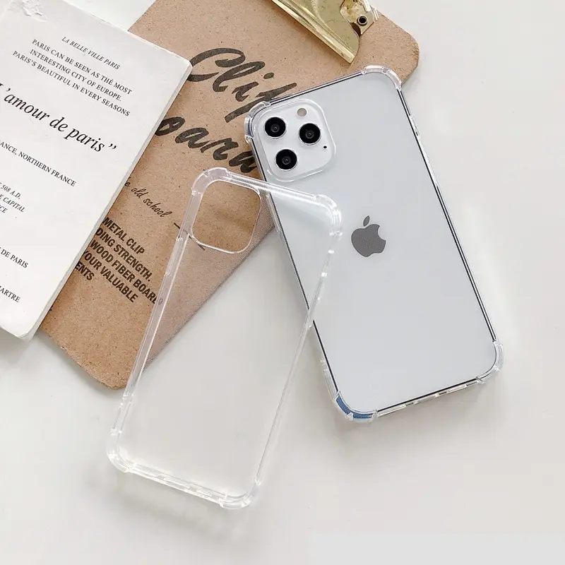 Shockproof Clear Phone Case for IPhone 12 13 11 14 Pro Max Mini Protection Back Case for IPhone XS MAX XR 7 8 Plus
