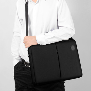6544 Maletín para portátil de gran capacidad, impermeable, de <span class=keywords><strong>15.6</strong></span> pulgadas, ligero, de un solo hombro, para hombres. - Product Image 3