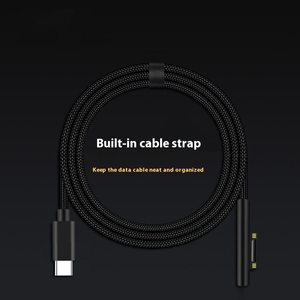 Câble de charge magnétique 65W USB-C vers USB-C, charge rapide, sans nœuds, en nylon tressé, transfert de données pour <span class=keywords><strong>iPhone</strong></span> 15, ordinateur portable - Product Image 3