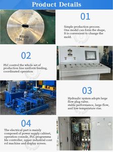 Used High Efficiency Automatic <b>Control</b> PLC Engine Driven Aluminum Continuous Extrusion Equipment for Busbar Flat <b>Wire</b> Production - Product Image 4