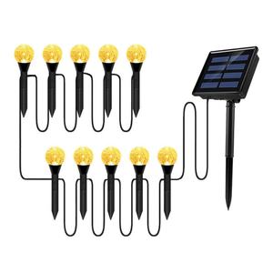 Nuevas Luces Solares de Jardín en Forma de Bola, Luces Decorativas Impermeables para Exteriores, Luces de Jardín con Estaca para Caminos y Césped - Product Image 2