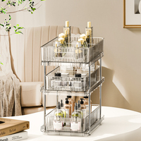 Organiseurs de rangement multifonctionnels de haute qualité pour la maison et la cuisine, organiseurs sous l'évier à 3 niveaux, étagères et supports de rangement