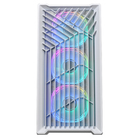 AntarcChill New Arrival Mid Tower Micro ATX Mini ITX PC Case Gaming Desktop Computer Case Tempered Glass PC Case for Gamer