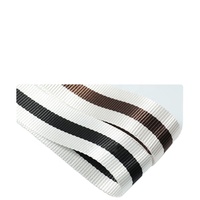 Sangle en coton de 40mm de sangle en sergé de polyester tissé en nylon coloré pour les sacs et la vente en gros dans les applications de mode et d'artisanat