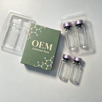 Boîte en carton rigide pour soins de la peau, emballage personnalisé avec logo, boîte en carton de luxe pour cosmétiques, boîte en carton recyclable