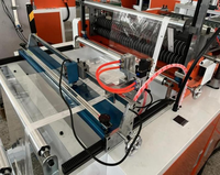 Machine à sacs en plastique opp avec gousset, machine de découpe latérale de pain d'enveloppe en nylon