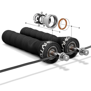 <span class=keywords><strong>Corde</strong></span> à <span class=keywords><strong>sauter</strong></span> rétractable Hot Cakes pour le sport en intérieur, <span class=keywords><strong>corde</strong></span> à <span class=keywords><strong>sauter</strong></span> lestée à vitesse élevée en PVC lourd, <span class=keywords><strong>corde</strong></span> à <span class=keywords><strong>sauter</strong></span> réglable pour l'exercice et l'entraînement - Product Image 1