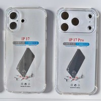Coque de téléphone portable transparente en TPU de 1,5 mm pour le sport, étui clair pour iPhone 18 14 15 16 17 Air 12 13 11 Pro Max – Vente en gros