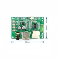 Module Récepteur BT201 Double Mode 5.0 Carte Amplificateur Audio Sans Perte pour Haut-parleur de Voiture DIY Casque Carte TF Clé USB