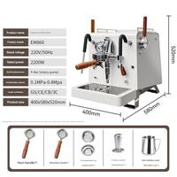 Machine à café semi-automatique de qualité commerciale, machine à expresso avec système à double chaudière