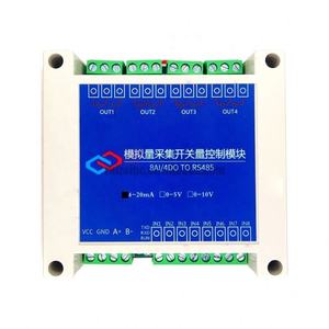 New Conversion Module <strong>Analog</strong> 4-20mA 0-5V 0-10V to RS485 Modbus RTU Protocol 8 Channel <strong>Digital</strong> RS485 Transform Modules - Product Image 1