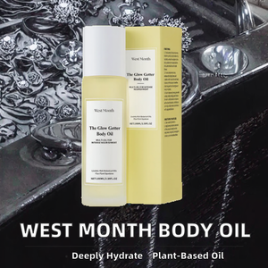 Huile corporelle hydratante raffermissante pour la peau • Lissante • Soin corporel pour massage - Product Image 2