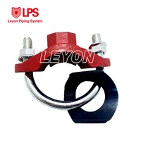 Tuyaux de lutte contre l'incendie Leyon FM UL, système de protection incendie, raccords mécaniques en U pour tuyaux rainurés