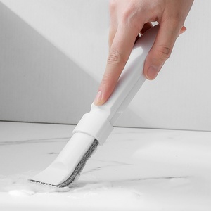 Free Samples Multi-Surface <b>Scrub</b> <b>Brush</b> with Scouring Pad - Cleans Stubborn Stains in Gaps, Crevices, Appliances - Product Image 4