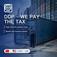 Transit de fret de Chine vers les États-Unis : Dédouanement, FCL, LCL, Express, Cargaison surdimensionnée, Livraison porte-à-porte, Dédouanement inclus