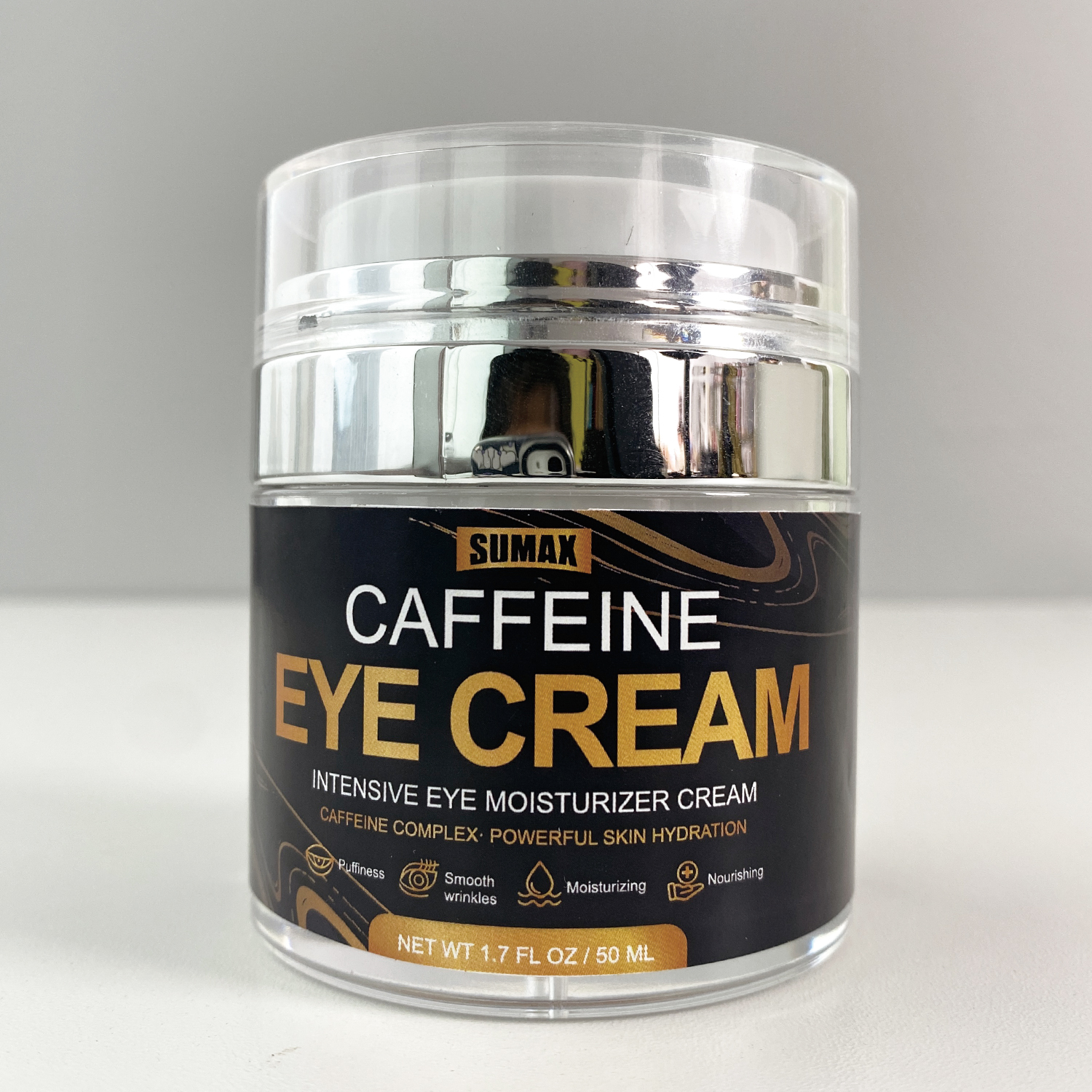 Sumax 50ml Eye Cream With Caffeine for Fine Lines Deeply Hydrates Skin Around Eyes Cream