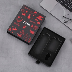 Scatole regalo per cassetti in cartone all'ingrosso per accendisigari da imballaggio con laminazione lucida e goffratura - Product Image 3