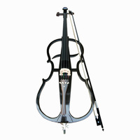 New Style Electric Cello Professional Electronic Cello Black and White Beginner Electric Cello