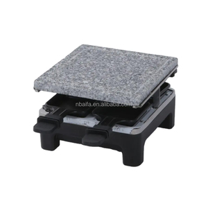 Table de <span class=keywords><strong>raclette</strong></span> d'intérieur Aifa, plaque de cuisson antiadhésive, pour 4 personnes, idéale pour les fêtes et les moments en famille, avec 4 plateaux chauffants - Product Image 6