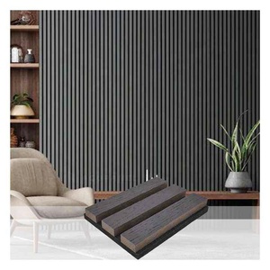 Tiange móc gỗ muster dẫn sồi đen với folia kỹ thuật Veneer hình lục giác afsluiting màu xanh không thấm nước akupanel - Product Image 1