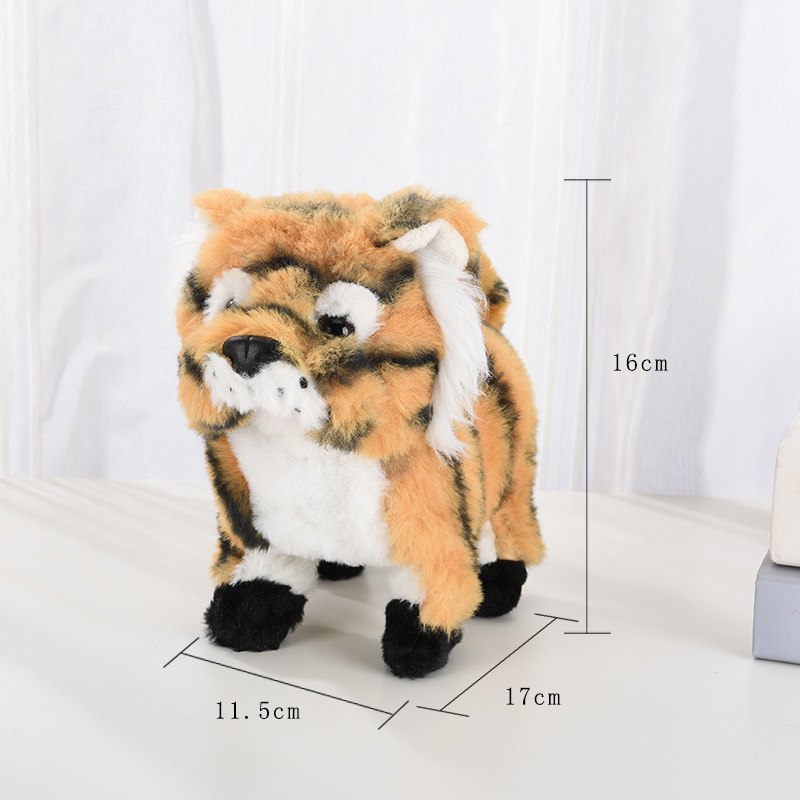 Starry Electric Dog Plush Doll - Interactive Robot Pet Toy for Kids Adults