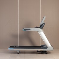 Tapis de course commercial d'intérieur avec écran tactile LED LCD, entraînement électrique, compteur de calories et clavier