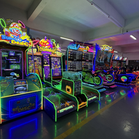 Machine d'arcade de divertissement vidéo HD de simulation de course, jeu de tir à pistolet pour enfants, à monnayeur, dernière génération, garantie 1 an