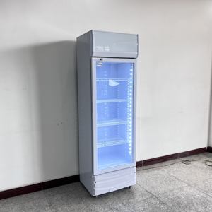 Vitrina Exhibidora de Bebidas con Puerta de Cristal Refrigerador Comercial <span class=keywords><strong>Congelador</strong></span> <span class=keywords><strong>Vertical</strong></span> con Puerta de Vidrio - Product Image 6