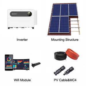 Sistema de energía <span class=keywords><strong>solar</strong></span> para el hogar de 100Kw 10Kw 20Kw en la red Sistema de energía <span class=keywords><strong>solar</strong></span> Tierra con batería de litio Precio de una <span class=keywords><strong>placa</strong></span> <span class=keywords><strong>Casa</strong></span> entera - Product Image 2