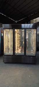 NE-326 Refrigerador Comercial de Acero Inoxidable 304 con 3 Puertas de Vidrio, Control Digital, Gran Capacidad de 1350L, Drenaje Automático para Hoteles y Supermercados - Product Image 2