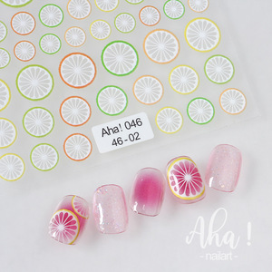 TSZS Smile Nail Art 3D Sticker Cherry Lemon Peach Fruit Calcomanías Francés Gel Nails Art Sliders Polaco <span class=keywords><strong>Manicura</strong></span> Decoraciones - Product Image 4