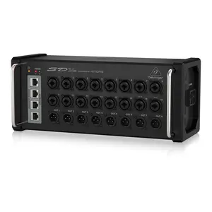 Behringer SD16 Caja de Escenario de 16 Canales con 16 Midas Preamplificadores de Micrófono Pa Sistema de Sonido Equipo de Música de Estudio