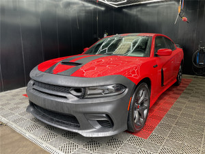 Kit de carrosserie de conversion et de lifting pour Charger 2016+ : <span class=keywords><strong>Pare</strong></span>-chocs <span class=keywords><strong>avant</strong></span>/arrière style SRT 2021 avec clips de fixation – Nouveau - Product Image 3