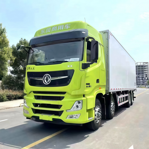 Camion frigorifique personnalisé 8x4 20 tonnes 465 CV Dongfeng à température constante pour le transport de fruits, légumes et viande sur le marché mondial - Product Image 2