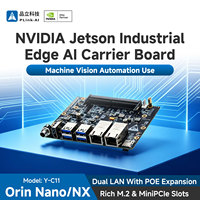 Carte de développement IA PLink Y-C11 Orin Nano/NX 12-24V DC haute performance pour modèles linguistiques de grande taille locaux