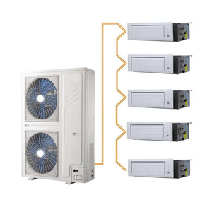 Unidad Exterior VRF de 10KW, 14KW, 16KW para Aire Acondicionado Central, Compatible con Cassette, Ducto y Fan Coil de Pared, Alta Potencia de Refrigeración/Calefacción, Ofrece Eficiencia - Product Image 4