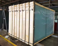 Verre trempé solide de haute qualité pour applications industrielles de serres solaires