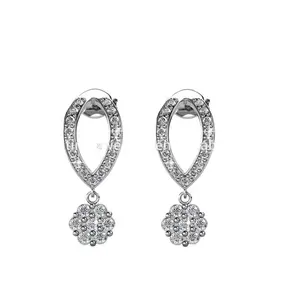 Sterling Silver 925 Premium Austrian Crystal Jewelry Fashion New Designs Hanging earrings Destiny Jewellery