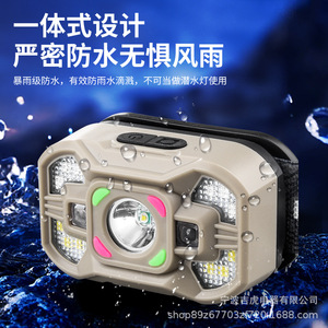 Rechargeable Headlamp 500mAh <b>LED</b> White <b>Light</b> Outdoor Fishing Night Use - Product Image 3